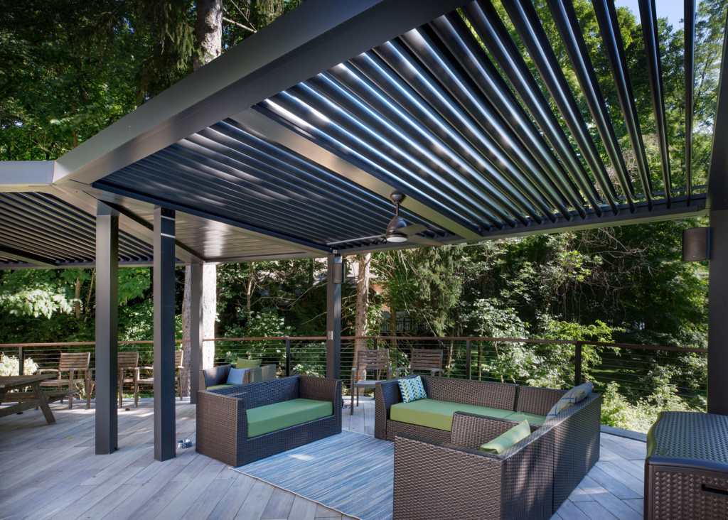 louvered roof texas